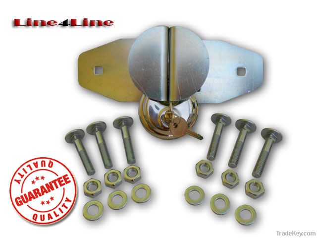 Heavy duty Van Door Shed Garage Padlock Hasp Shackle less