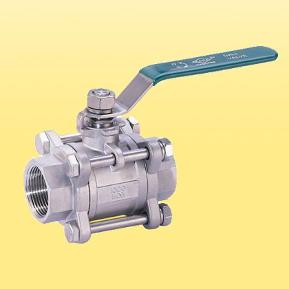 3pc Stainless Steel Valve