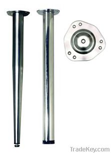 Table Legs W/ Steel Round Plate