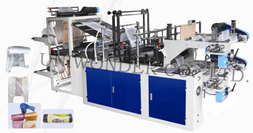 Microcomputer Control High Speed Vest Bag Making Machine