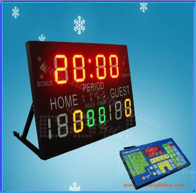 led multi-sport scoreboard