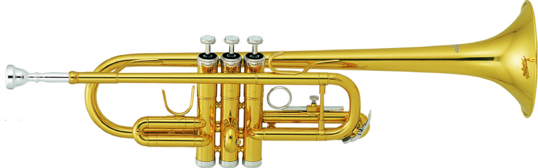 Professional C key trumpet