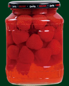 canned strawberry in syrup