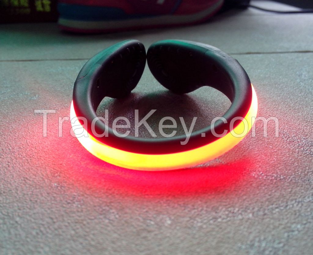 2015 fashion LED lighting shoes clip for runners night safety or party