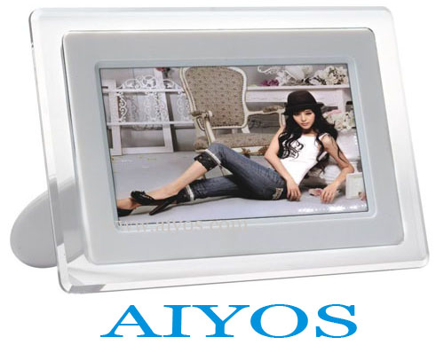 digital photo frame with bettery