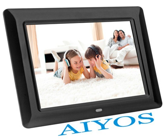 8" digital photo frame with bettery