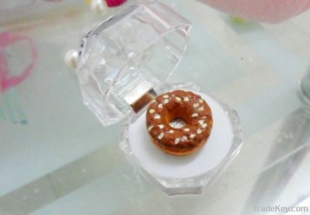 Resin Simulation Food Ring