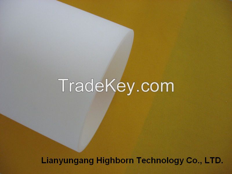 custom size high fused silk quartz glass tube manufacturer