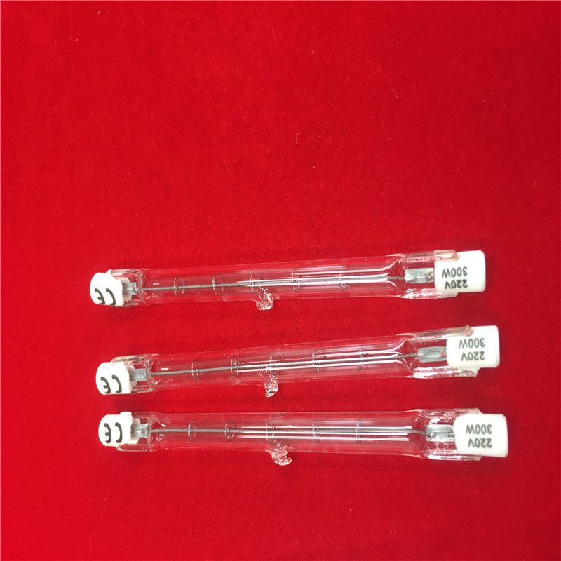 R7s J118 Halogen Lamp with quartz glass tube sealing