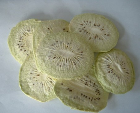 Freeze dried kiwi slice