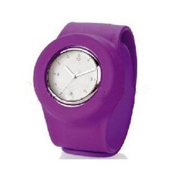 fashion silicone waterproof slap watch