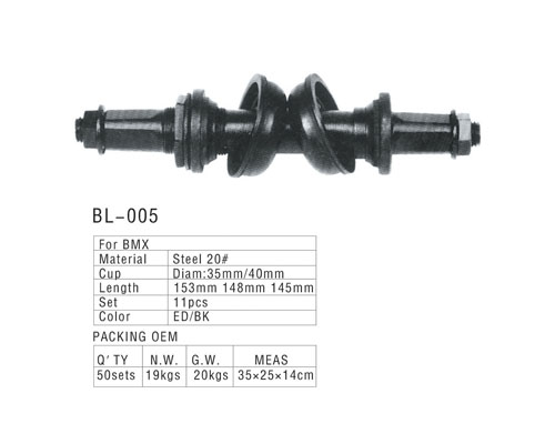 Bicycle B.B axle