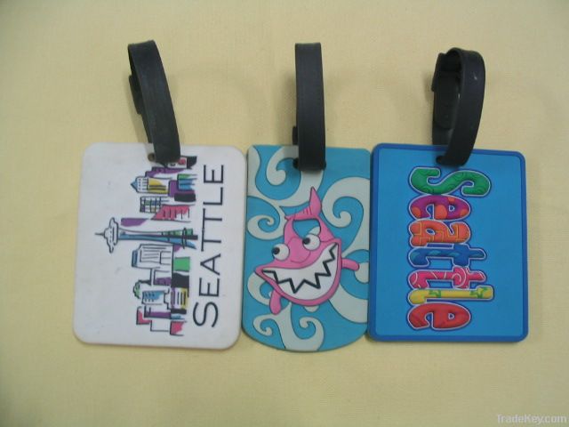 Soft PVC Luggage Tag