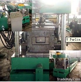 U purlin forming machine