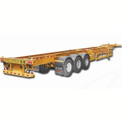 40FT Tri-Axle Skeleton Semi-Trailer