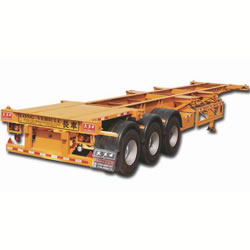 40FT Tri-Axle Skeleton Semi-Trailer