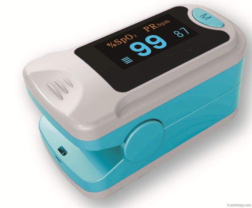 Pulse oximeter with waveform display