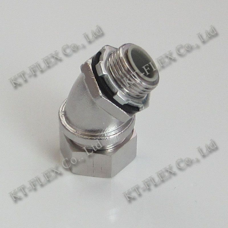 45 Degree Liquid-tight Conduit Connectors (LTCD45 Series)