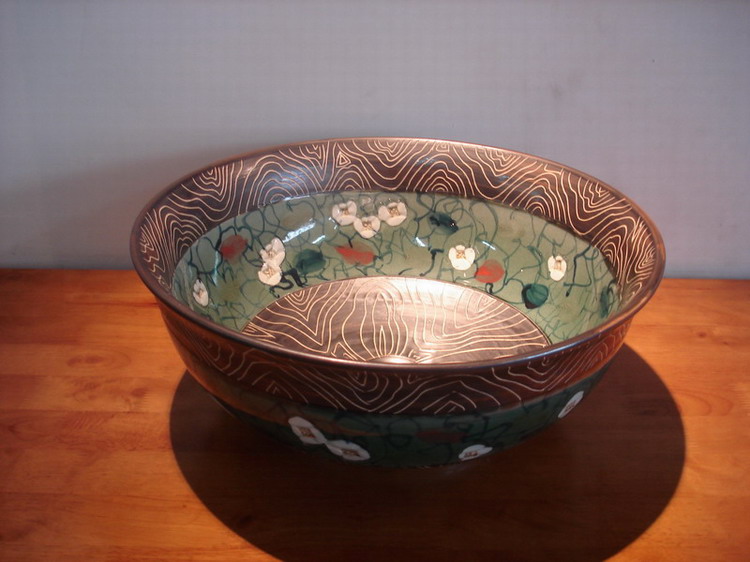 artistic ceramic basin