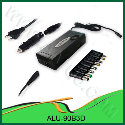 90W AC/DC  for Home and Car use Universal notebook power suppliers