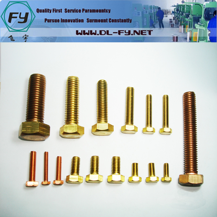 Copper, bronze, brass Bolt