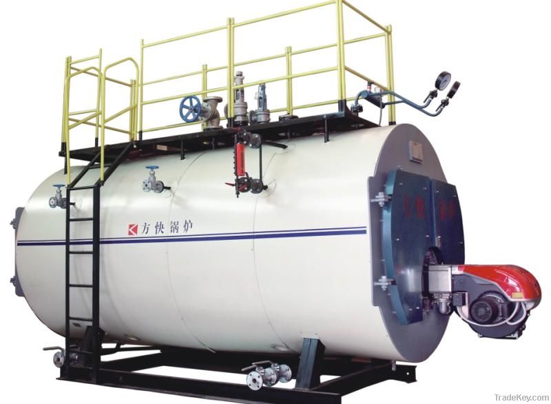 gas fired industrial steam boiler