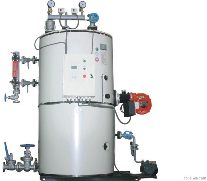 gas fired industrial steam boiler