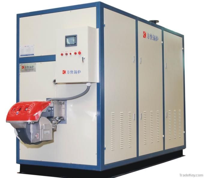 gas/oil fired vacuum boiler/gas hot water boiler