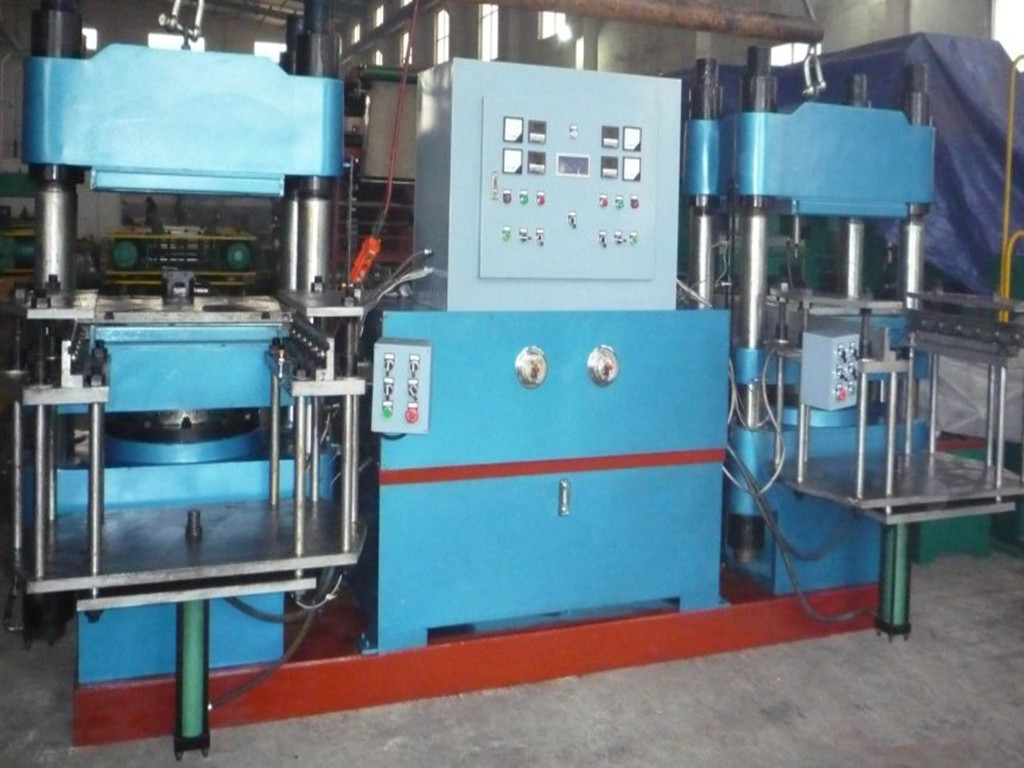 Duplex curing press