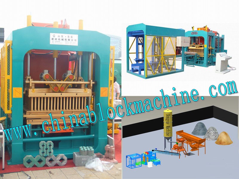 QT10-15 full automatic block making machine