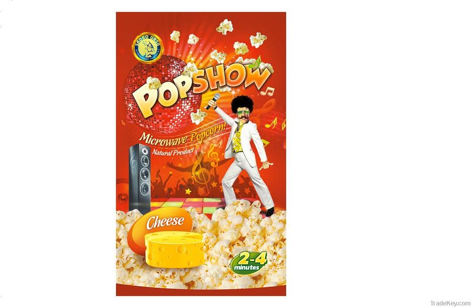 microwave popcorn with cheese flavor