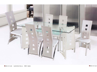 dining chair and table