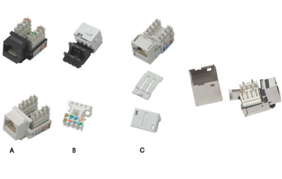 Cat5e Keystone Jacks