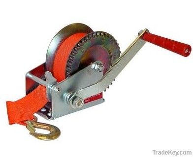 Hand Winch With Webbing (600lbs-2500lbs)