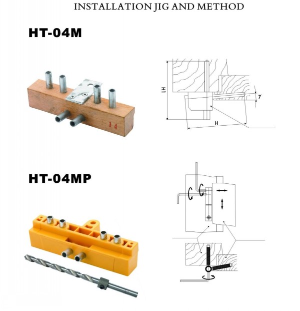 Stainless Steel Screw Hinges