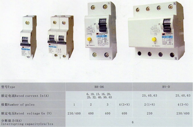 Mini Circuit Breaker (BH-D6)