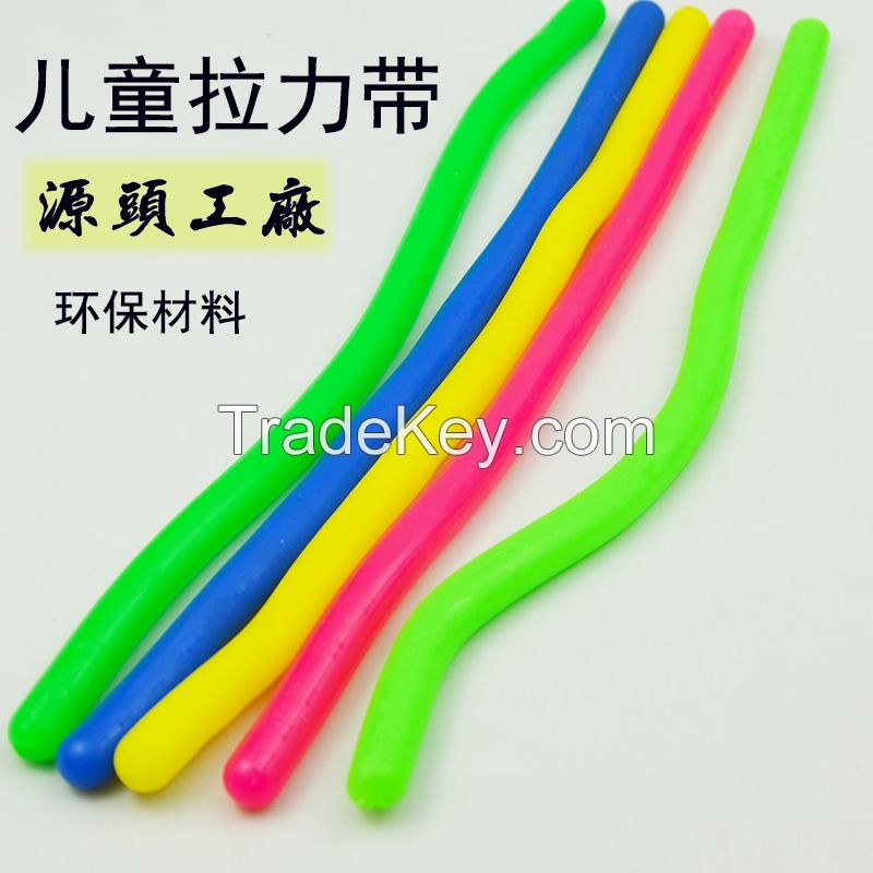 Fashion Tpr Stretchy Noodles Rope Diy Anti Stress Toys String Fidget