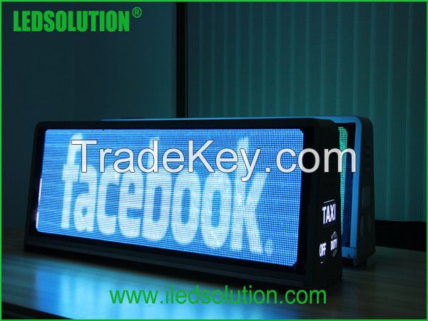 Taxi top led display