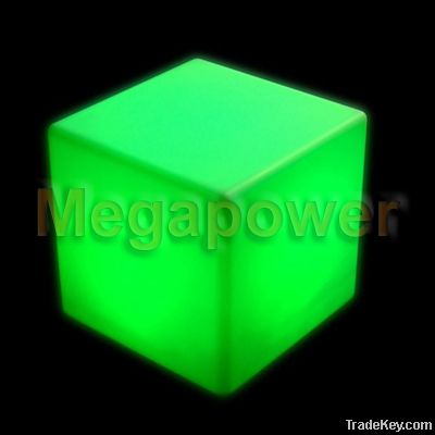 Rechargeable led cube, Led chair, Illuminated furniture