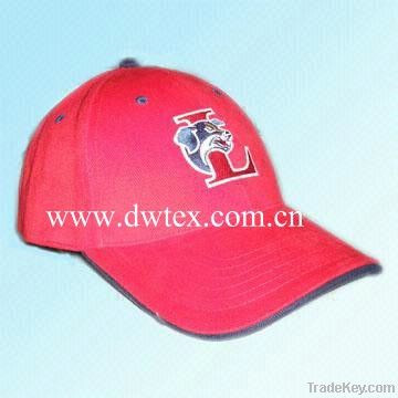 100% cotton baseball cap with printed logo