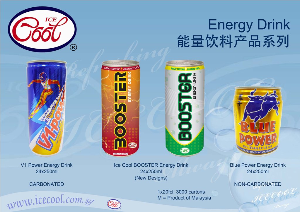 Ice Cool Energy Drinks series