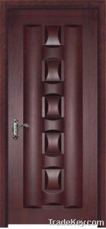 Natural solid wood door