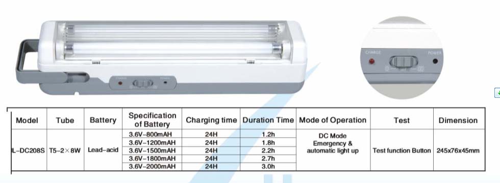 Emergency Light Tube