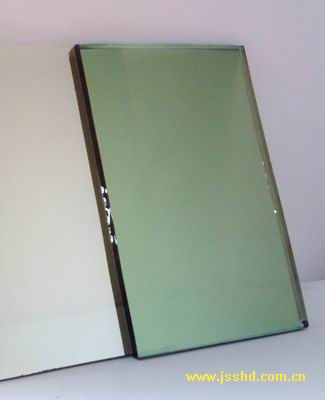 Dark green float glass