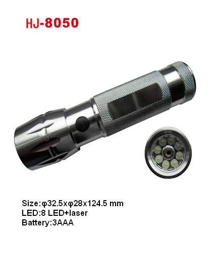 LED Aluminium Camping Flashlight Torch