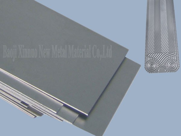 Gr1 ASTMB265 Titanium sheet for heat exchanger