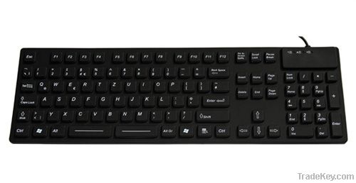 Infection control medical keyboard, antibacterial keyboard