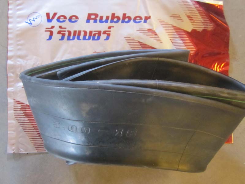 motorcycle tyre and tube