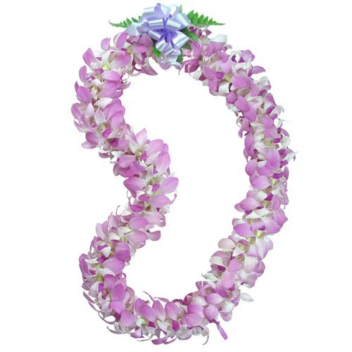 ORCHID DOUBLE LEI