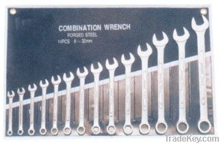 Double Open End Spanner Set